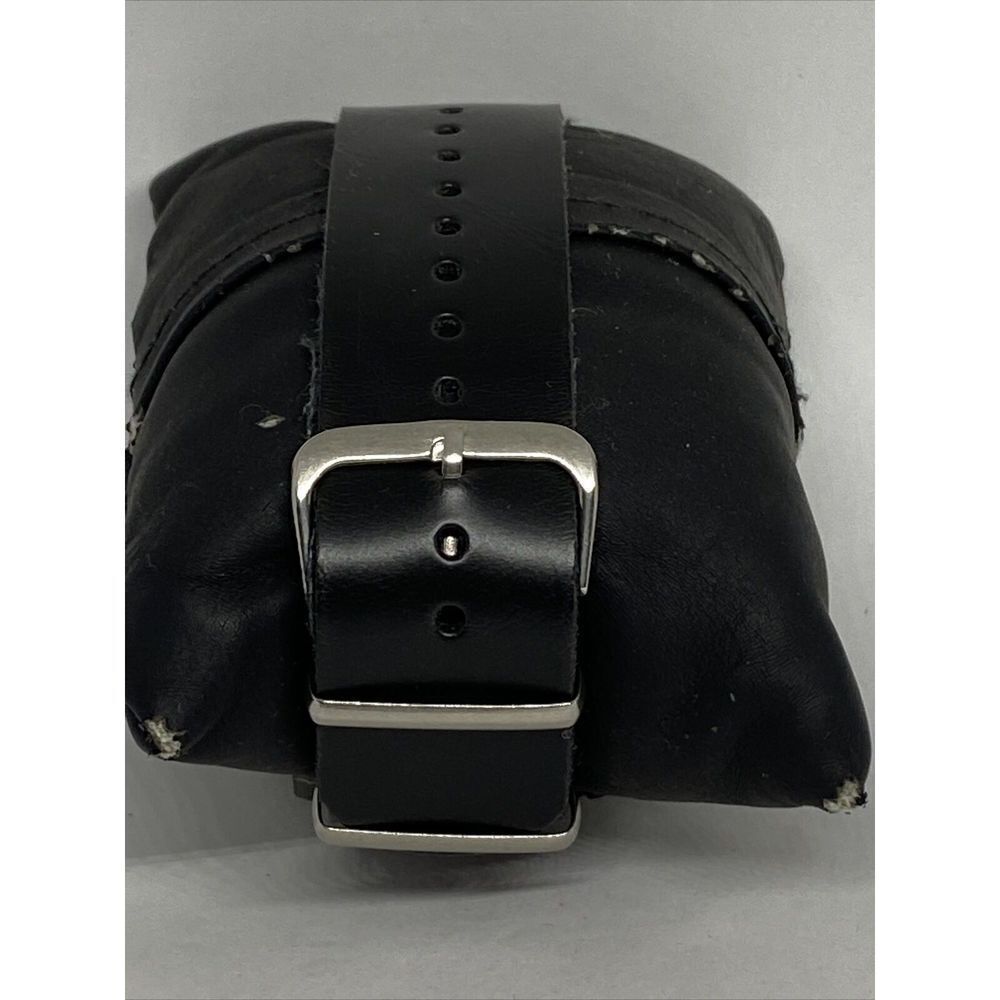 Michael Kors MK8266 Men's Black Leather Analog Dial Quartz Genuine Watch EY690 - Picture 6 of 12